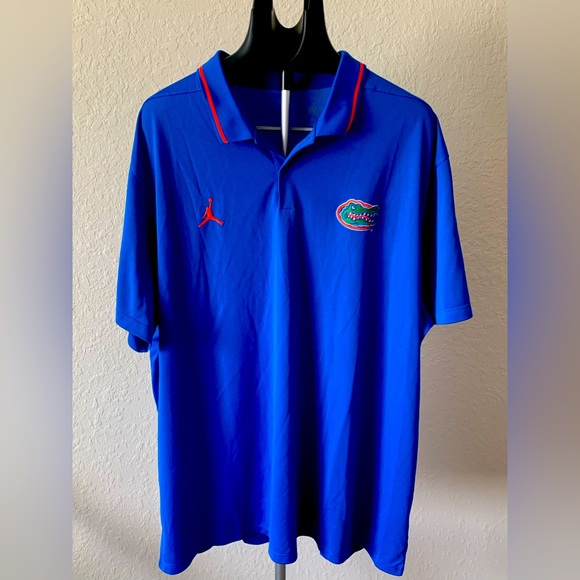 Jordan Other - 3X Jordan Brand Royal Florida Gators Polo